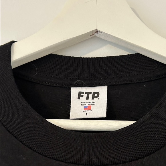 FTP Black and Red Skull Graphic Tee - Picture 3 of 4